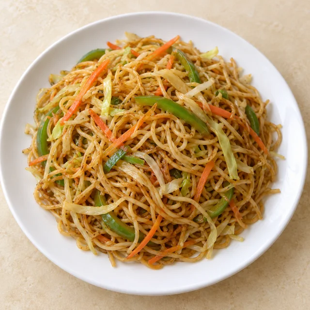 Sample serving of chowmein